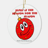 Kerstmis Keramisch Ornament (Links)