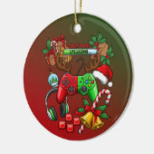 Kerstmis Keramisch Ornament (Links)