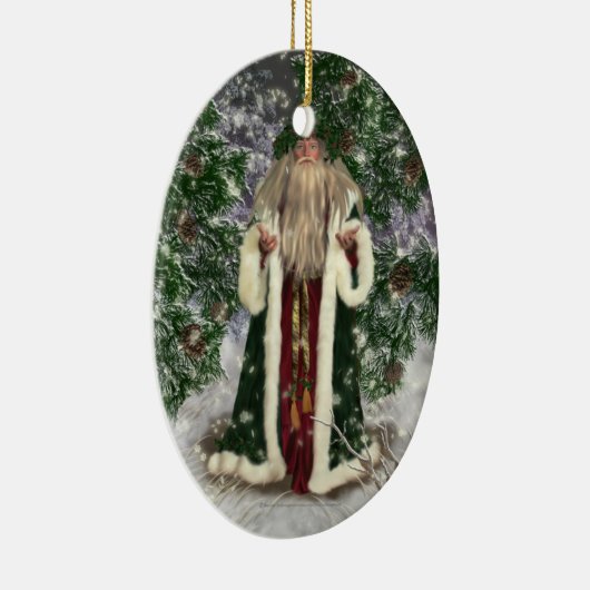 Kerstmis Keramisch Ornament (Rechts)