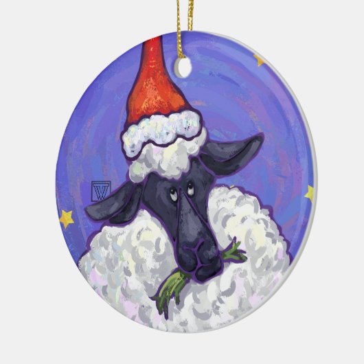 Kerstmis Keramisch Ornament (Links)