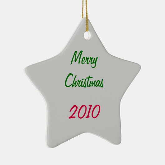 Kerstmis Keramisch Ornament (Rechts)