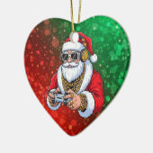 Kerstmis Keramisch Ornament (Links)