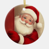 Kerstmis Keramisch Ornament (Voorkant)