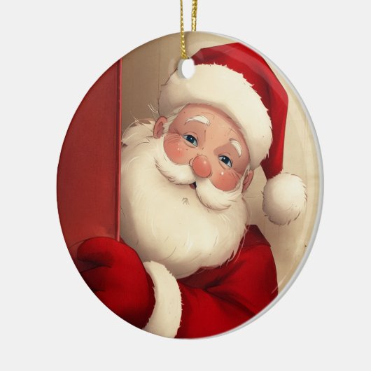 Kerstmis Keramisch Ornament (Links)