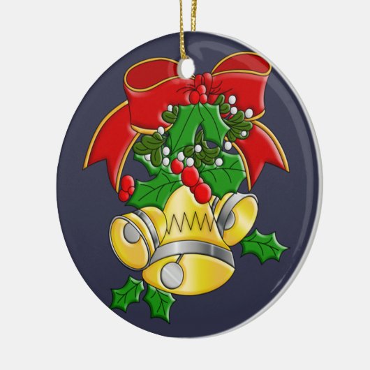 Kerstmis Keramisch Ornament (Links)