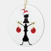 Kerstmis Keramisch Ornament (Links)