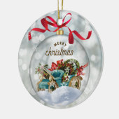 Kerstmis Keramisch Ornament (Links)
