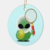 Kerstmis Keramisch Ornament (Links)