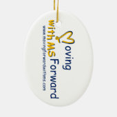 kerstmis keramisch ornament (Achterkant)