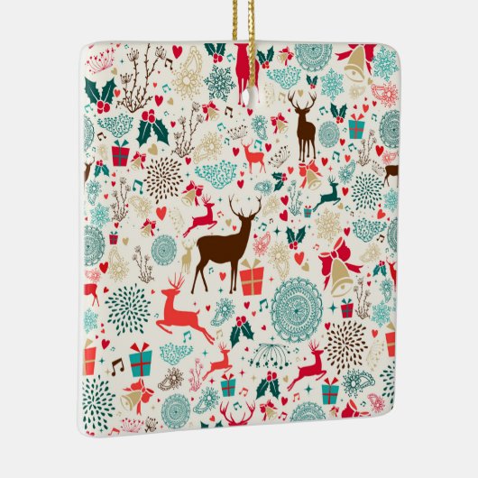 Kerstmis Keramisch Ornament (Rechts)
