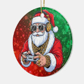 Kerstmis Keramisch Ornament (Links)
