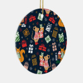 Kerstmis Keramisch Ornament (Rechts)