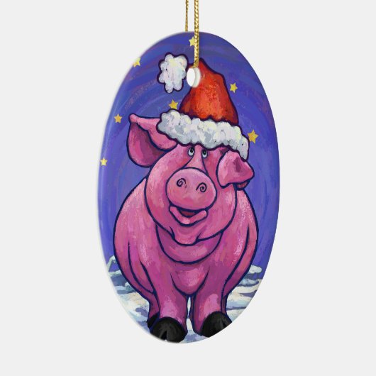 Kerstmis Keramisch Ornament (Rechts)