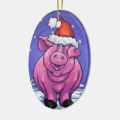 Kerstmis Keramisch Ornament (Links)