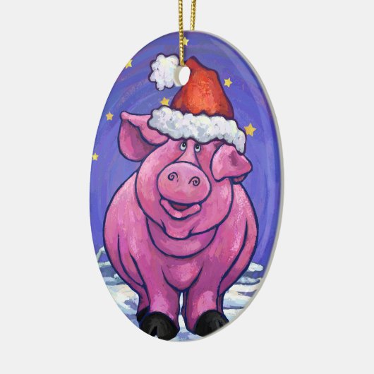 Kerstmis Keramisch Ornament (Links)