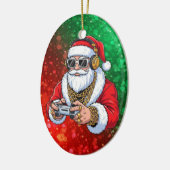 Kerstmis Keramisch Ornament (Links)