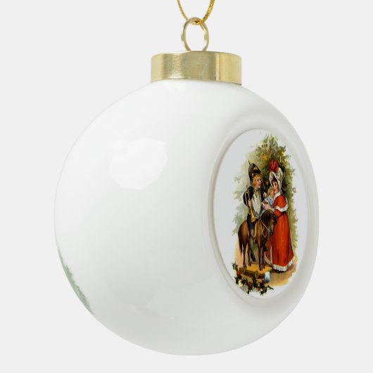  kerstmis keramische bal ornament (Links)