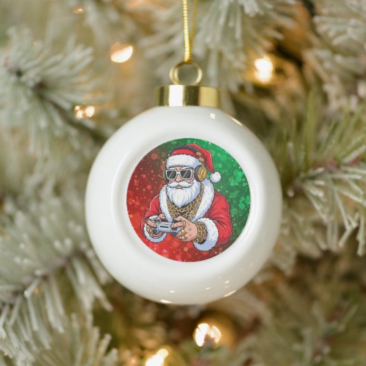 Kerstmis Keramische Bal Ornament (Boom)