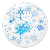 Kerstmis Keramische Knop (Voorkant)