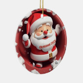 Kerstmis Keramische Ornament (Rechts)