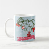 Kerstmis Keramische Tegels Koffiemok (Links)