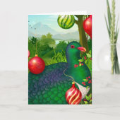 Kerstmis Kereru Ansichtkaart Kaart (Voorkant)