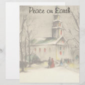 Kerstmis, kerk in winterslaap (Voorkant / Achterkant)