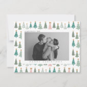 Kerstmis Kerst Familie Foto Feestdagenkaart (Voorkant)