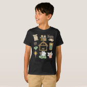 Kerstmis Kerst Xmas T-shirt Echte Verhaal (Voorkant volledig)