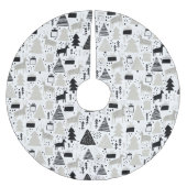 Kerstmis Kerstboom Rok (Voorkant)