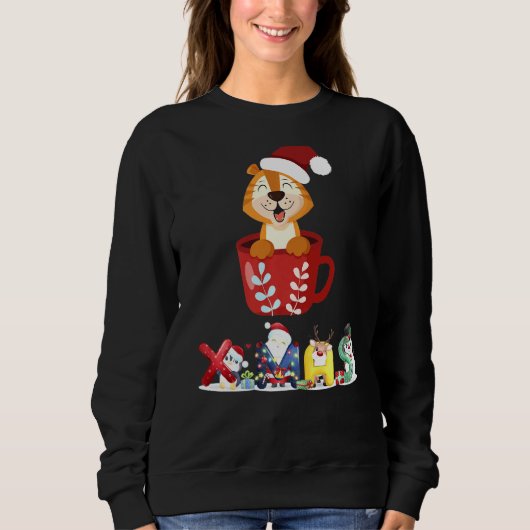 Kerstmis - kerstboom - sneeuw - Pajama - Kerstmis  Trui (Voorkant)