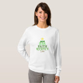 Kerstmis: kerstboom t-shirt (Voorkant volledig)