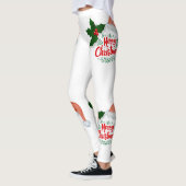 Kerstmis Kerstbroek Leggings (Links)