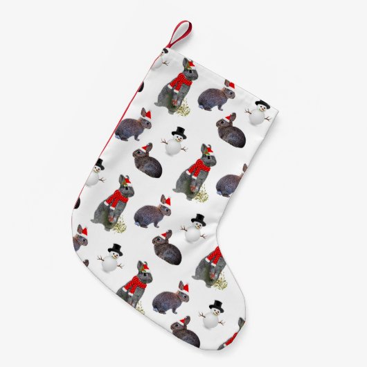 Kerstmis kerstcadeau kleine kerstsok (Voorkant (Hangend))