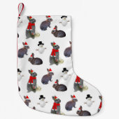 Kerstmis kerstcadeau kleine kerstsok (Voorkant)