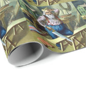 Kerstmis, kerstcadeautjes voor het bouwen van kers cadeaupapier (Rol Hoek)