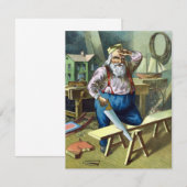 Kerstmis, kerstcadeautjes voor het bouwen van kers feestdagenkaart (Voorkant / Achterkant)