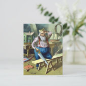 Kerstmis, kerstcadeautjes voor het bouwen van kers feestdagenkaart (Staand voorkant)