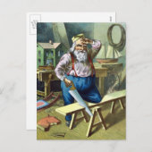 Kerstmis, kerstcadeautjes voor het bouwen van kers feestdagenkaart (Voorkant / Achterkant)