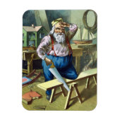 Kerstmis, kerstcadeautjes voor het bouwen van kers magneet (Verticaal)