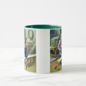 Kerstmis, kerstcadeautjes voor het bouwen van kers mok (Midden)