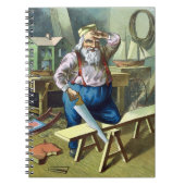 Kerstmis, kerstcadeautjes voor het bouwen van kers notitieboek (Voorkant)