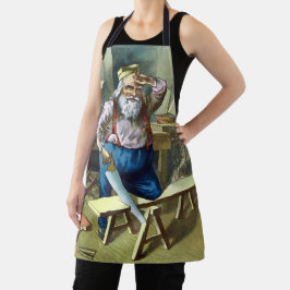 Kerstmis, kerstcadeautjes voor het bouwen van kers schort