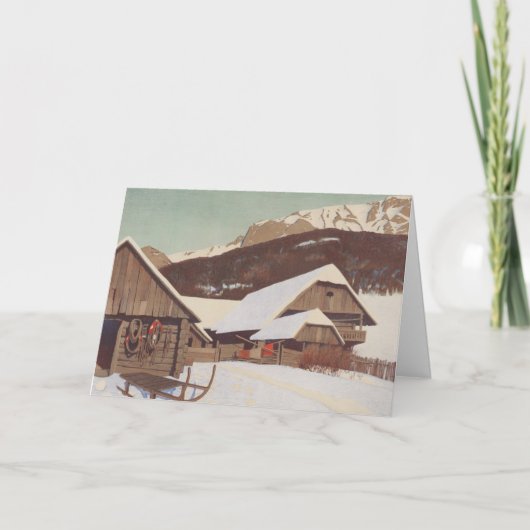  Kerstmis, kerstkaart Feestdagen Kaart (Voorkant)