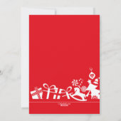 Kerstmis Kerstkaart Met Foto (Achterkant)