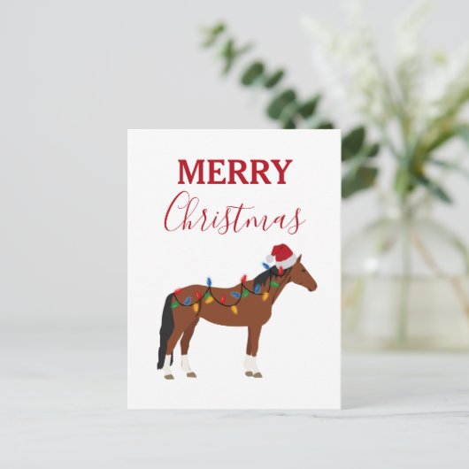 Kerstmis kerstkerstkerstkerstkerstmis feestdagenkaart (Staand voorkant)