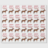 Kerstmis kerstkerstkerstkerstmis cadeaupapier (Vlak)