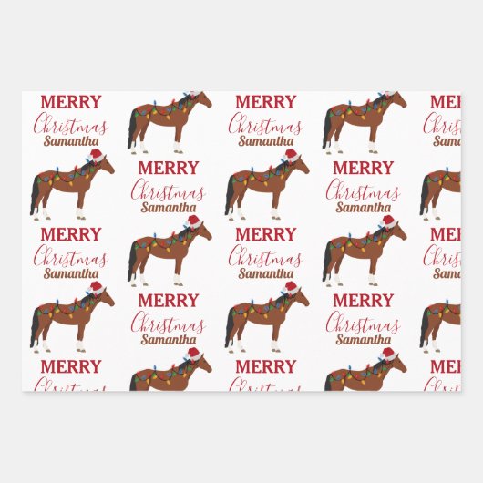 Kerstmis kerstkerstkerstkerstmis inpakpapier vel (Voorkant)