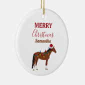 Kerstmis kerstkerstkerstkerstmis keramisch ornament (Rechts)