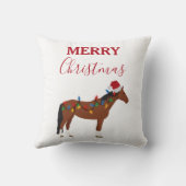 Kerstmis kerstkerstkerstkerstmis kussen (Achterkant)